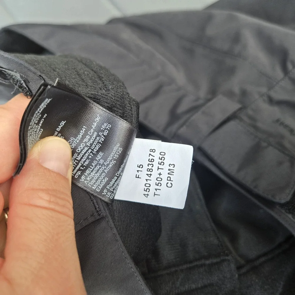 The North Face Snow Pants Mens Sz Medium Black HyVent Ski